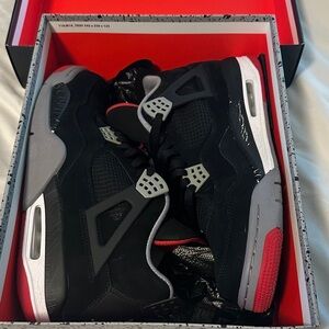 Air Jordan 4 Retro ‘Bred’ 2012 Men’s Size 12.5